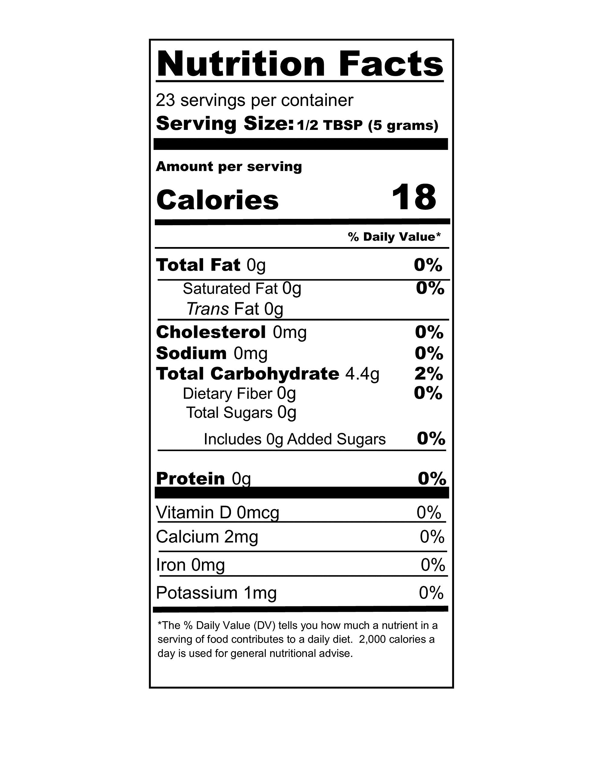 Arrowroot Powder 4 Ounces (1/4 Pound)