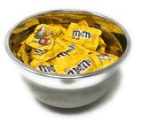 M&M Peanut Milk Chocolate Fun Size Bulk Packs 2 Lbs American Candy Single Serve Bulk Party Mix Packaged In Wholesale Pantry Bag (32 Oz)
