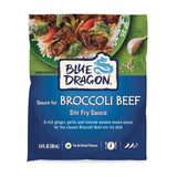 Blue Dragon Broccoli Beef Stir Fry Sauce - 3.4oz Pouch (Pack of 1) - Rich Ginger, Garlic and Toasted Sesame Based Sauce for Beef and Broccoli Dish