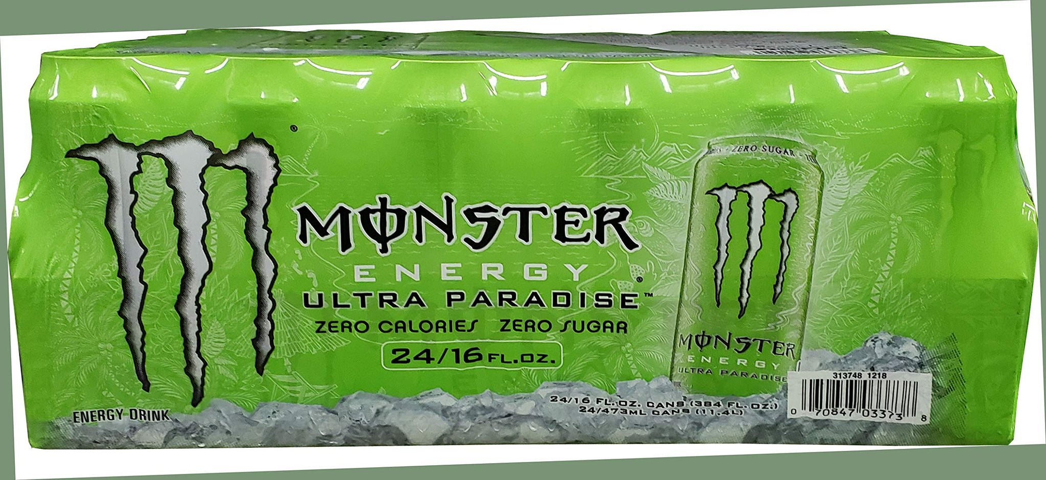 Monster Mix Ultra Paradise Cans 24/16 FL OZ Net Wt 384 Fl Oz, 384 fl. oz.