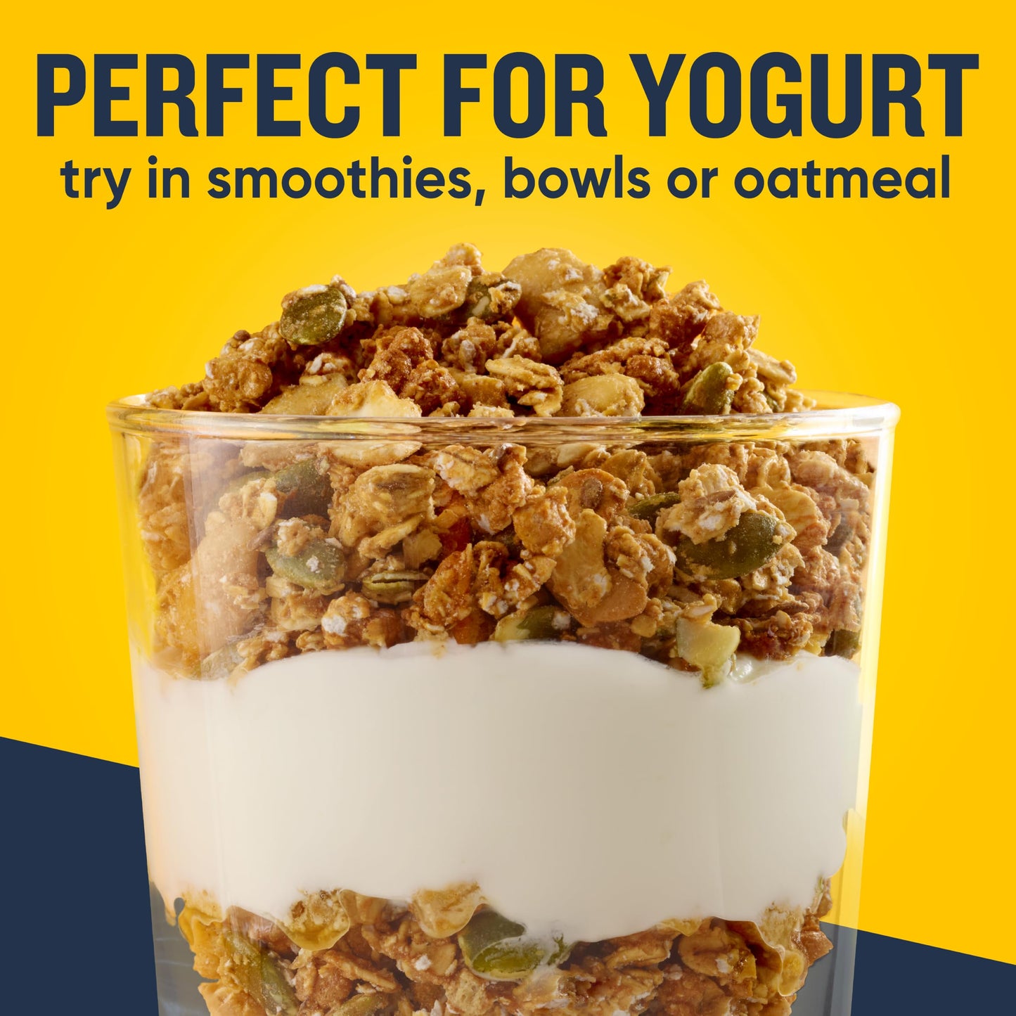 Ratio Protein Fiber Honey Cashew Granola Cereal, 18g Protein, 9.8 oz