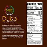 Dolcella Dubai Chocolate Truffles Gift Box - Milk Chocolate with Pistachio Cream, Butter & Crispy Kataifi | 24-Piece Luxury Chocolate Candy Box | 9.31