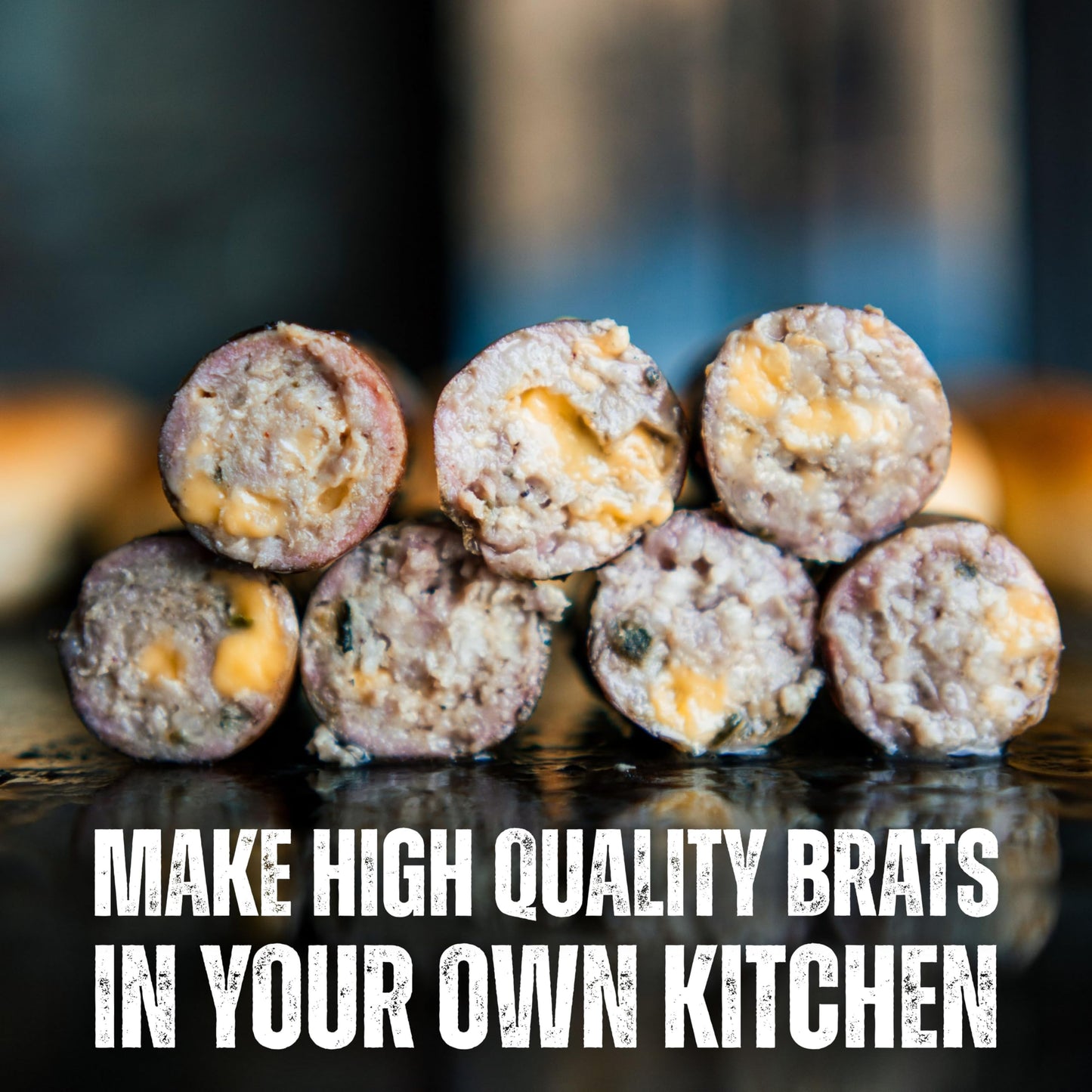 Bearded Butchers 32mm Fresh Edible Beef Collagen Casings (2-Pack) - Holds 25lbs of Meat - For Bratwurst, Italian Sausage & Chorizo - Vacuum Sealed