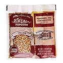 Amish Country Popcorn | All-In-One Kernel Packs | Pre-Measured for Popcorn Machines and Includes Hulless Popcorn, Oil & Salt (Medium Yellow, Oil