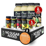 O2 Living Juice Cold Pressed Drink - Fresh Start Organic Juice Variety Pack - No Added Sugars or Water, Naturally Sweetened from Fruits, Rich in