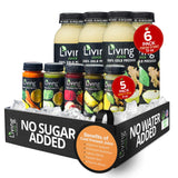O2 Living Juice Cold Pressed Drink - Fresh Start Organic Juice Variety Pack - No Added Sugars or Water, Naturally Sweetened from Fruits, Rich in