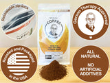 Coffee, The Gerson Way - Ground, Air Roasted, Detox, Enema, Drinkable, (16 oz, LIGHT ROAST)