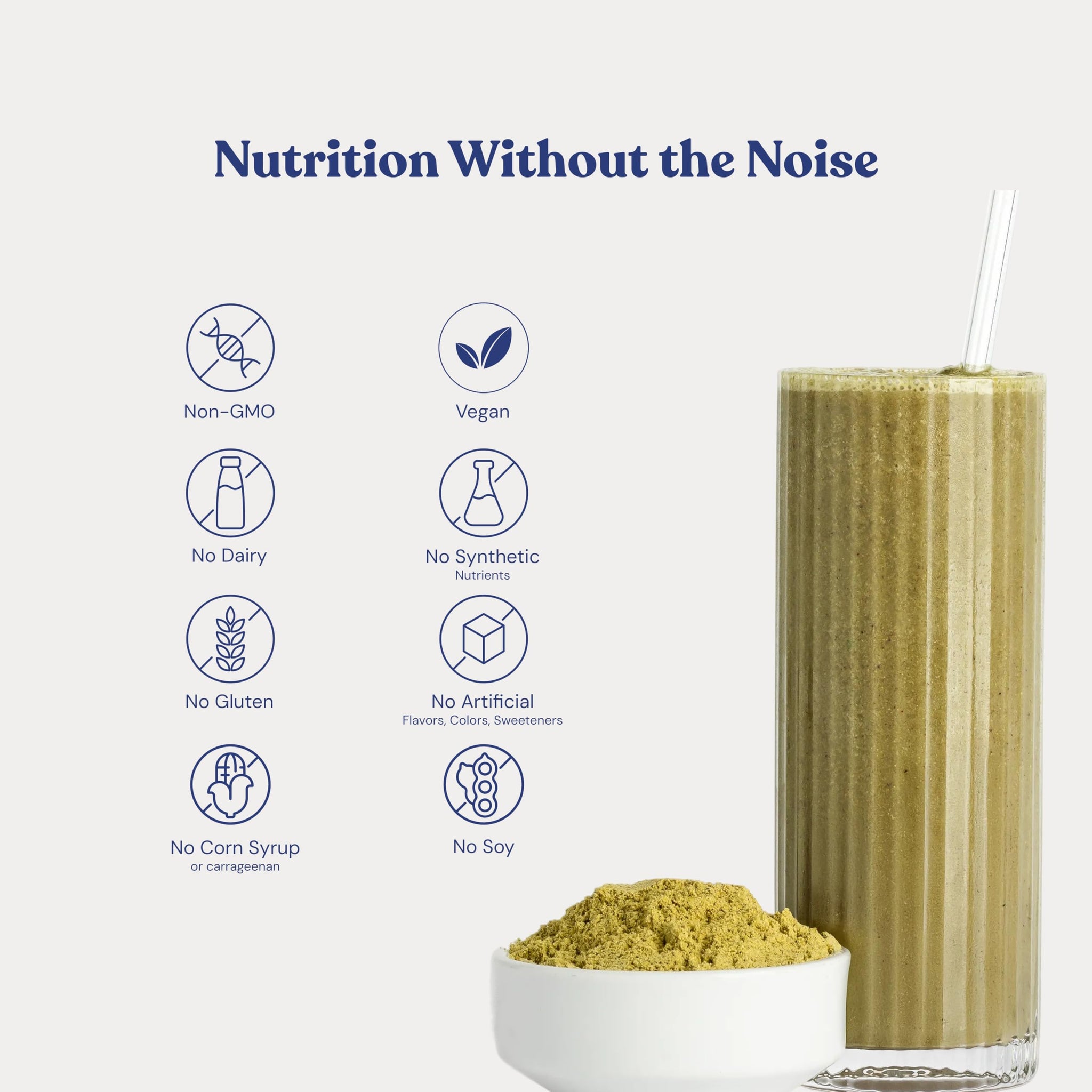 Field Theory Whole Food Nutrition Shake | Vanilla Bean & Nut | 26g Plant Protein, 11g Fiber, 25 Vitamins and Minerals from Whole Food Ingredients |
