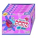 Gummi Popz Popping Gummy Candy, Sweet Mixed Berry - Individually Wrapped, 12 Pack (1.8 oz Each) - Party Candy & Party Favors for Birthdays, Holidays