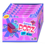 Gummi Popz Popping Gummy Candy, Sweet Mixed Berry - Individually Wrapped, 12 Pack (1.8 oz Each) - Party Candy & Party Favors for Birthdays, Holidays