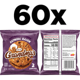 Grandma's Oatmeal Raisin Cookies, 2.5 Ounce (Pack of 60)