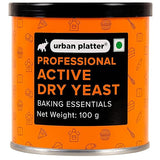 Urban Platter Active Dry Yeast | 3.53 Oz (100g) | Fast Rising Yeast for Baking Bread, Pizza, Cakes & Dough | Professional Grade & Gluten Free | No