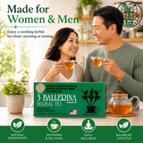 3 Ballerina Herbal Tea Drink Extra Strength Herbal, 18 Count (Pack of 2)