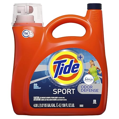 Tide Plus with Febreze Sport Active Fresh Liquid Laundry Detergent 138 Ounce