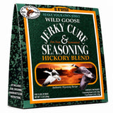 Hi Mountain Jerky Seasoning and Cure Kit | WILD GOOSE HICKORY BLEND Jerky Seasoning | Perfect for Goose, Duck, Waterfowl, Beef & Wild Game | Smoker