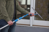 Unger Professional Connect & Clean 4 - 8 Foot Telescoping Extension Multi-Purpose Pole, Window Cleaning, Dusting