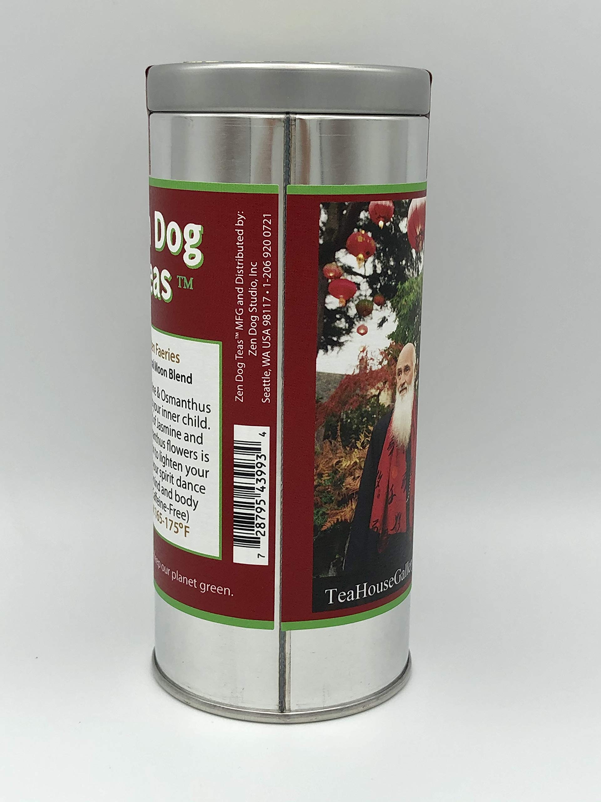 Zen Dog Teas GOLDEN FAERIES White Jasmine Flowers and Osmanthus Flowers Blend Organic