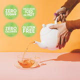 Salada Green Tea Decaffeinated with 40 Individually Wrapped Tea Bags Contains Caffeine Brew Hot Flavored Rich in Antioxidants Zero Calories