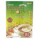 Honsei Instant Honey Lemon Ginger Tea (20s x 15g) 300g - perfect harmony of Ginger, Honey and Tea with a hint of citrusy lemon. (Ginger Lemon)