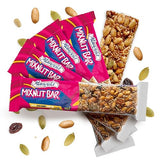 Manzela Sweet & Crunchy Mexican Snack Bars | Natural Energy from Peanuts, Raisins & Pumpkin Seeds, No Preservatives, Great for Travel, Office & Lunch