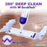 JD HOMEASE 24 Pack Microfiber Disposable Pads for Swiffer PowerMop Multi-Surface Mopping Pad Refills, Deep Clean Replacement