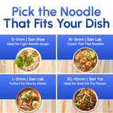 Thai Rice Stick Noodles (XL-10mm, Pack of 1)
