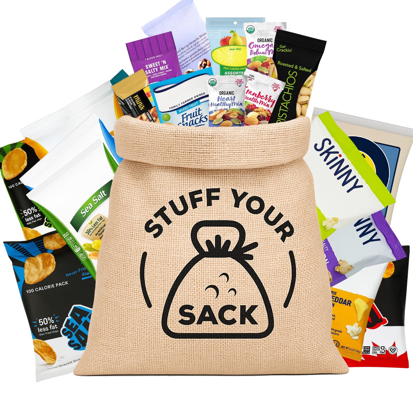 Gluten?Free Snacks Variety Pack - Celiac?Friendly Assorted Healthy Snacks for Adults & Kids - Individually Wrapped Chips, Crackers, Bars & More by