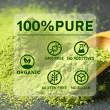 Zenvorica Ceremonial Grade Matcha Powder - Authentic Japanese Matcha, Stone-Ground, Smooth & Vibrant Flavor - Unsweetened, Antioxidant-Rich, Perfect