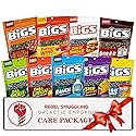 Bigs Sunflower Seeds Variety Pack Care Package Gift Basket, 9 x 5.35oz Packs of Flavored Sunflower Seeds by Rebel Smuggling Galactic Emporium