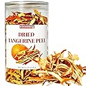 Dried Tangerine Peel Strips (Chen Pi) - Chinese Herbal for Cooking & Tea - 4.23 oz / 120g Resealable Jar - Pure Natural Orange peel Sliced for Soup