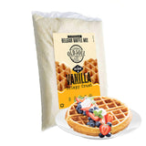 OldSoul Belgian Waffle Mix | Chocolate & Vanilla Flavour | Soy & Nut free | Belgian Batter Mix | 5 lbs | 28 Waffles (Vanilla)