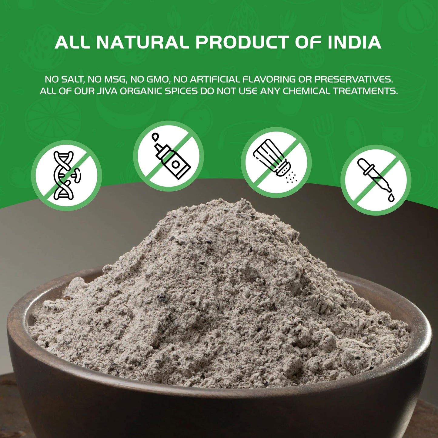 Jiva Organics Buckwheat Flour (Dark) 2 LB Bag - Vegan, Non-GMO, Kuttu, Earthy Flavor
