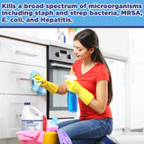Bleach, Ultra Germicidal Cleaner, Disinfectant Germicidal Liquid Bleach for Laundry, Cleans and Removes Tough Stains, Bacteria, Organic Matter