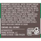 Primal Kitchen Green Goddess Salad Dressing & Marinade made with Avocado Oil, Whole30 Approved, Paleo Friendly, and Keto Certified, 8 Fluid Ounces