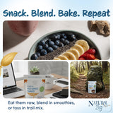 Natural Zing Wild Jungle Peanuts (Raw, Organic) | 16 oz, 16 Servings | Unique Heirloom Variety | True, Original Rare Form of the Peanut |