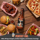 Rockin’ Grandma’s Smoky Sauce by Dave’s Gourmet - 5 fl oz Bottle - Featured on Prime Video’s Jury Duty: Company Retreat - Zero Calorie Bold Smoky Hot