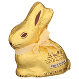 Lindt GOLD BUNNY White Chocolate, Hollow White Chocolate Candy Bunny, 3.5 oz. Bunny