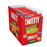 Cheez-It Baked Snack Cheese Crackers, Hot & Spicy, 18oz Trays (6 count)
