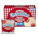 Smucker’s Uncrustables Peanut Butter & Strawberry Jam Sandwiches, 15 Count, 2 Oz. Each, Frozen