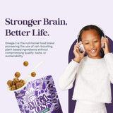 Eat Omega 3 Mega O’s Cocoa Swirl Cereal Bites - Gluten-Free, Dairy-Free, Plant-Based Protein Snack with Omega-3 & Omega-6, Low Sugar, Peanut-Free