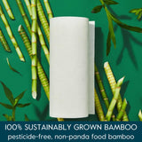 Grove Co. Bamboo Paper Towels, Tree Free & Sustainable Kitchen Paper Towels, Strong & Absorbent with Custom Select Sheets for Less Waste, Zero Plastic
