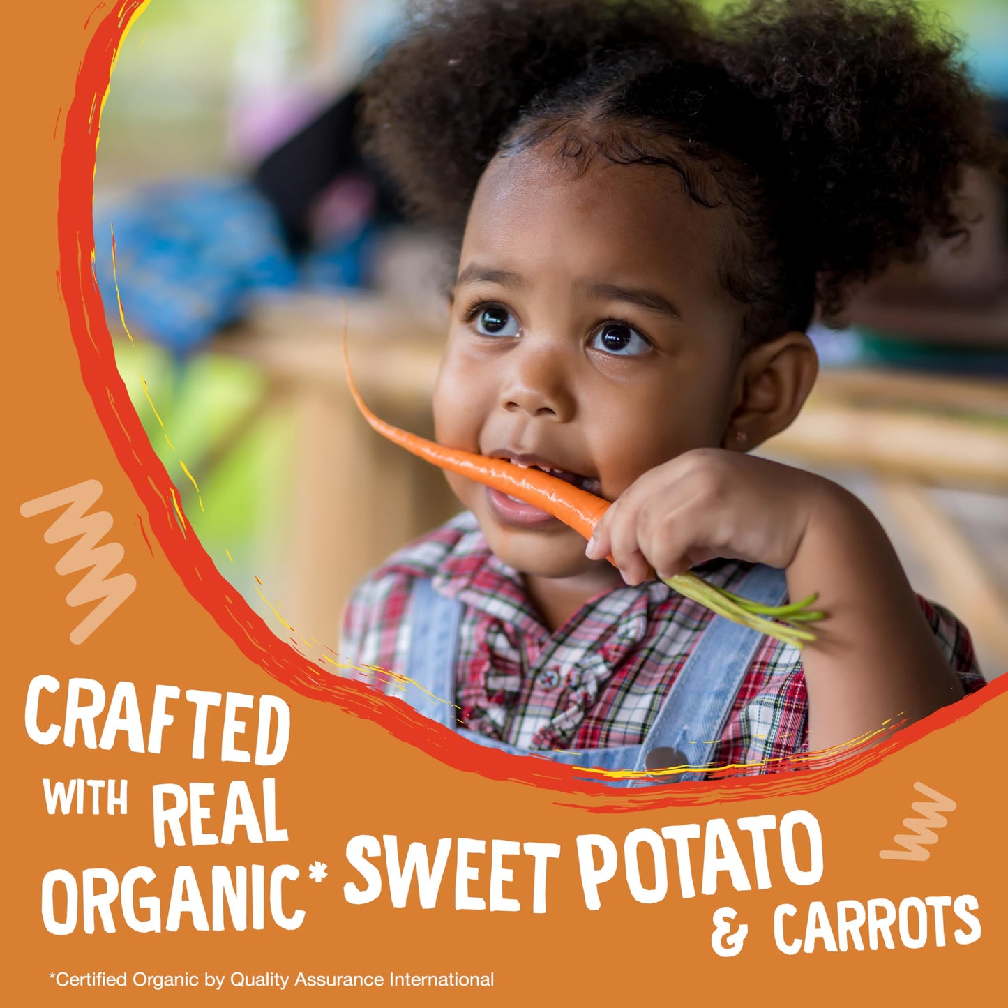 Earth's Best Organic Sunny Days Sweet Potato Carrot Snack Bars, 16 ct