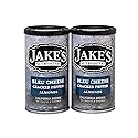 Jake's Nut Roasters - Bleu Cheese Cracked Pepper Almonds (2 Pack) Whole Dry Roasted Seasoned Flavored Almonds - High-Protein Snack with Blue Cheese