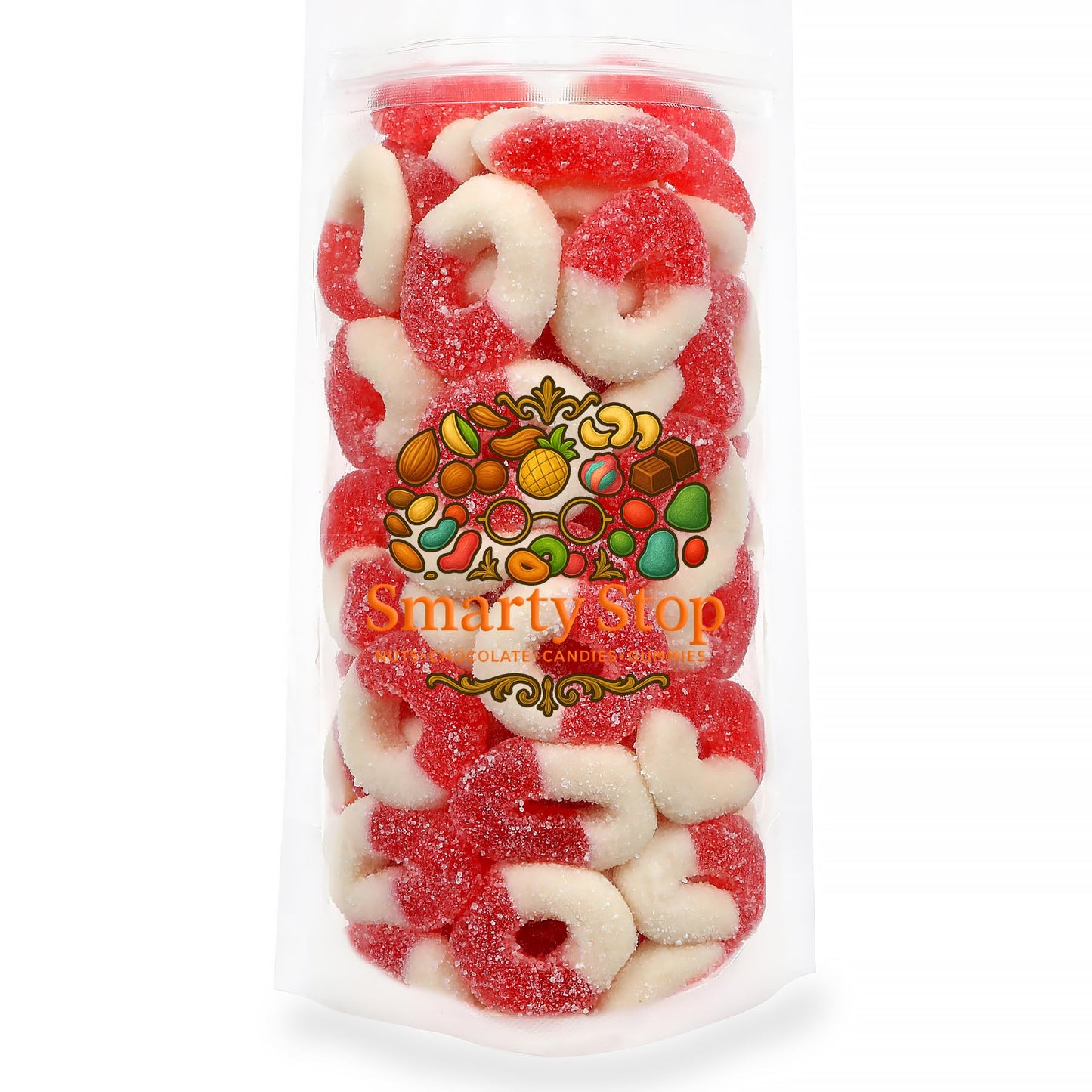 Gummy Ring Candies, Watermelon Flavors (2 LB)