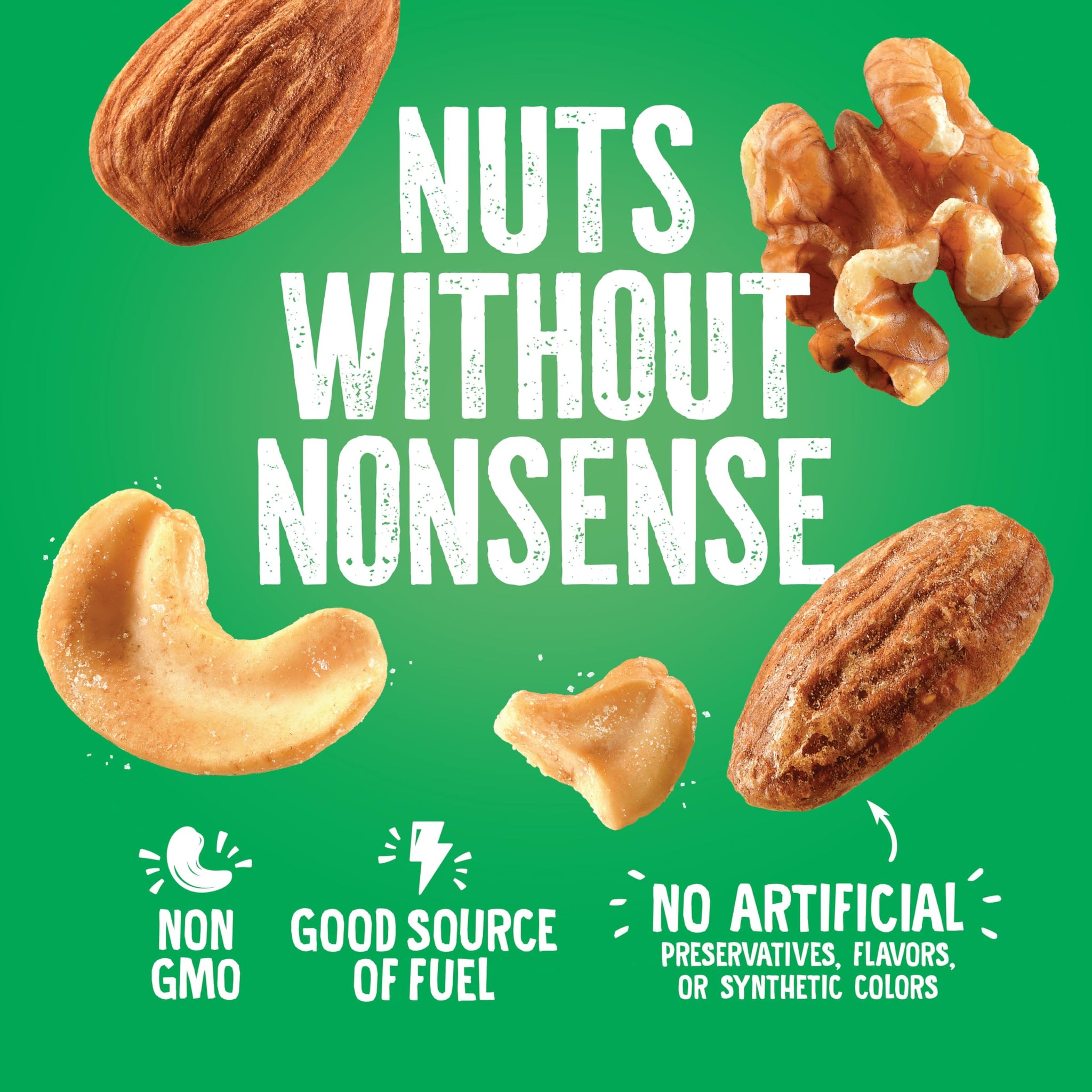 Emerald Nuts Mixed Nuts Variety Pack 18ct (1-Pack) , 100-Calorie Individual Packs , Features Dry Roasted Almonds, Natural Almonds & Walnuts