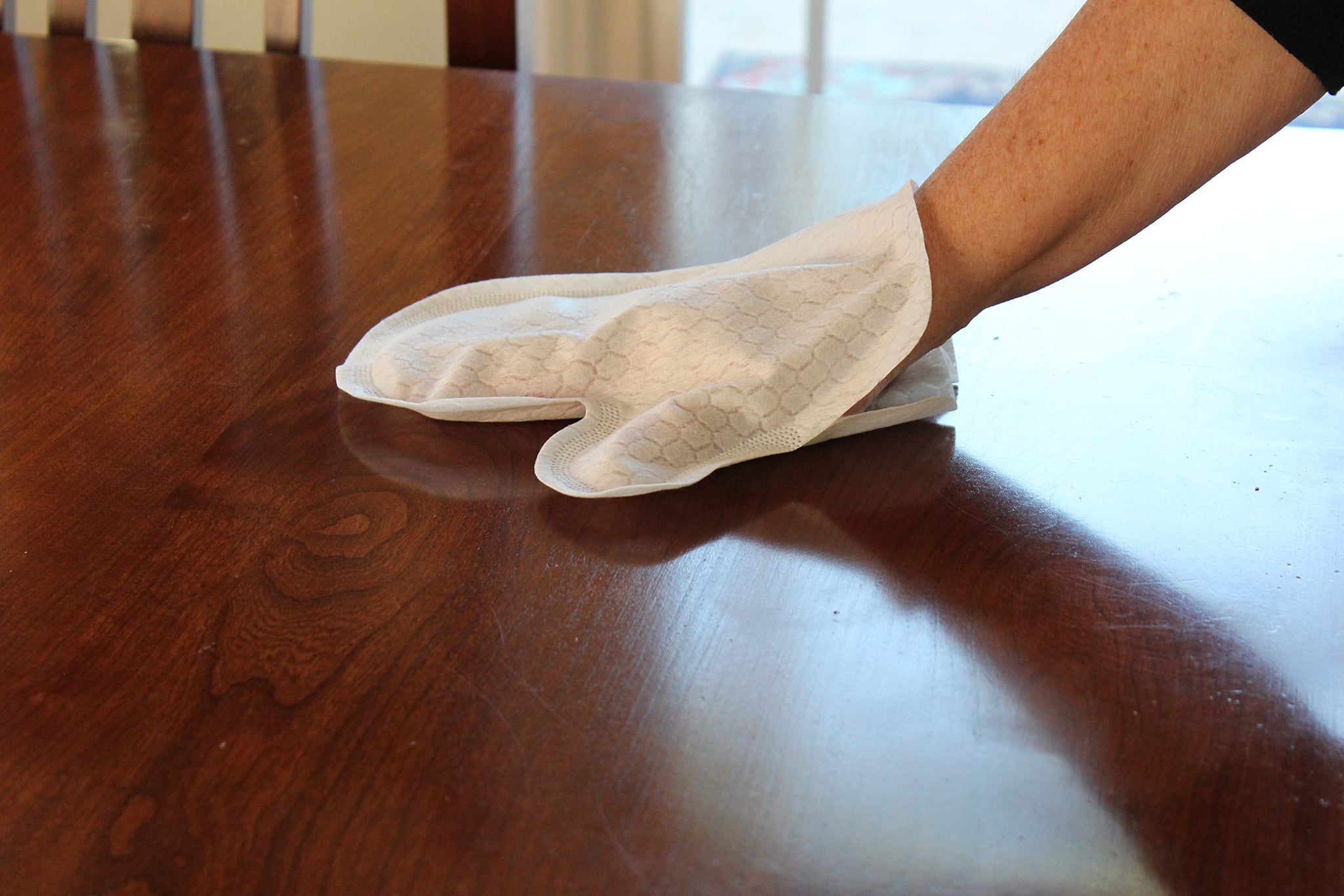 Artisan DUSTING MITT Replaces Microfiber Dusting Cloths, Dust Wipes, Feather Dusters. Grabs and Locks in Dust, Pet Hair, and Allergens for The Best