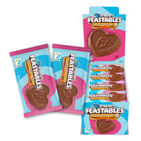 MrBeast Feastables Caramel Valentine Heart Cups, Limited Edition, 20 Count, Milk Chocolate with Creamy Caramel Filling, Fairtrade Cocoa