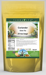 Coriander Green Tea (25 tea bags, ZIN: 533446)