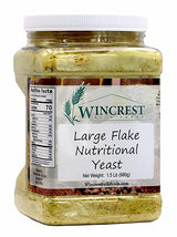Large Nutritional Yeast Flakes - 1.5 Lb Economy Size Tub