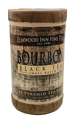 Elmwood Inn Fine Teas - Bourbon Black Tea 14 Pyramid Sachets